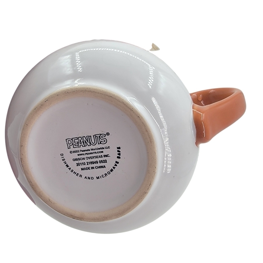 Peanuts Snoopy ”PUMPKIN EVERYTHING” Engraved Stoneware Mug Pumpkin - Picture 5 of 6